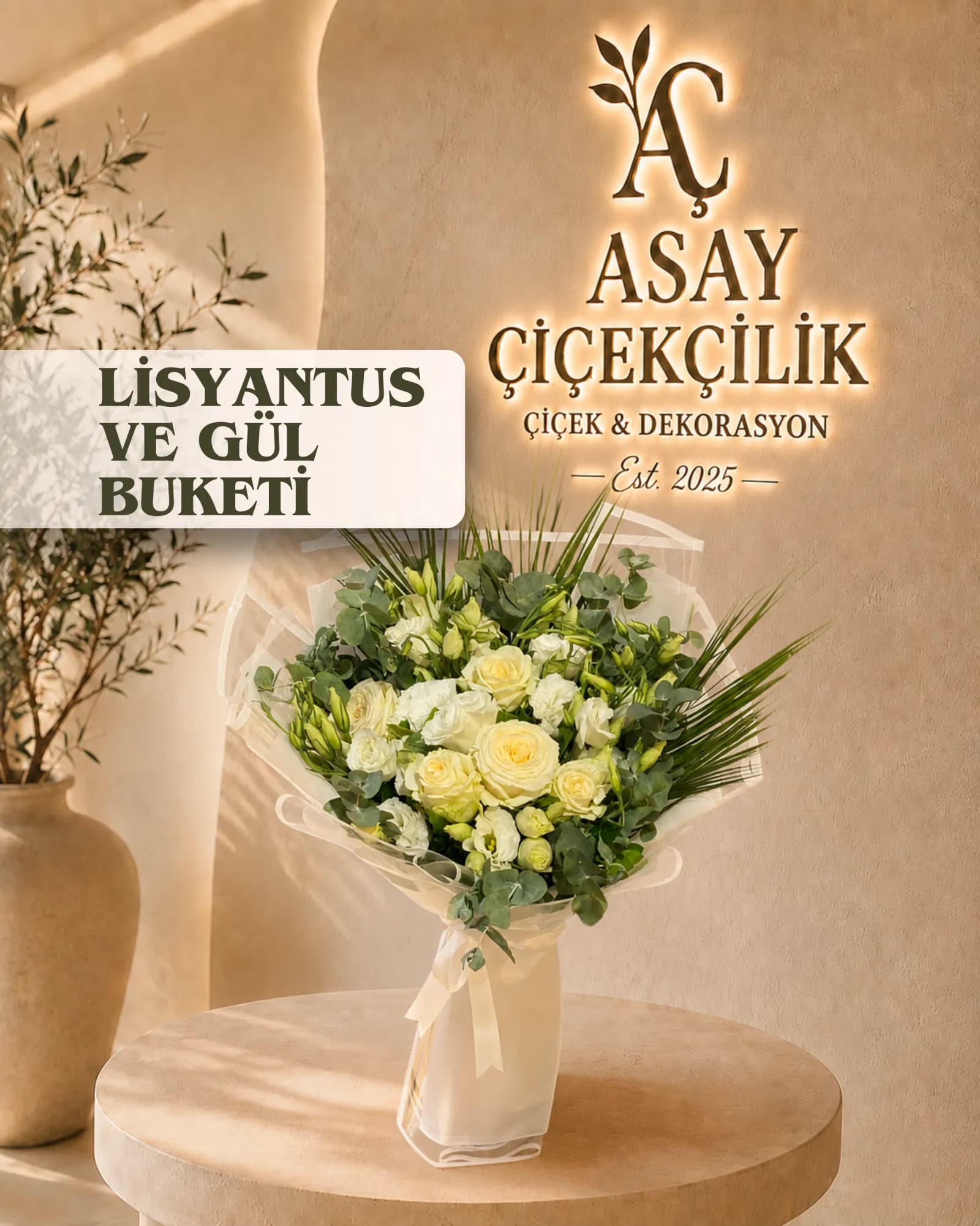 Lisyantus & Gül Buketi