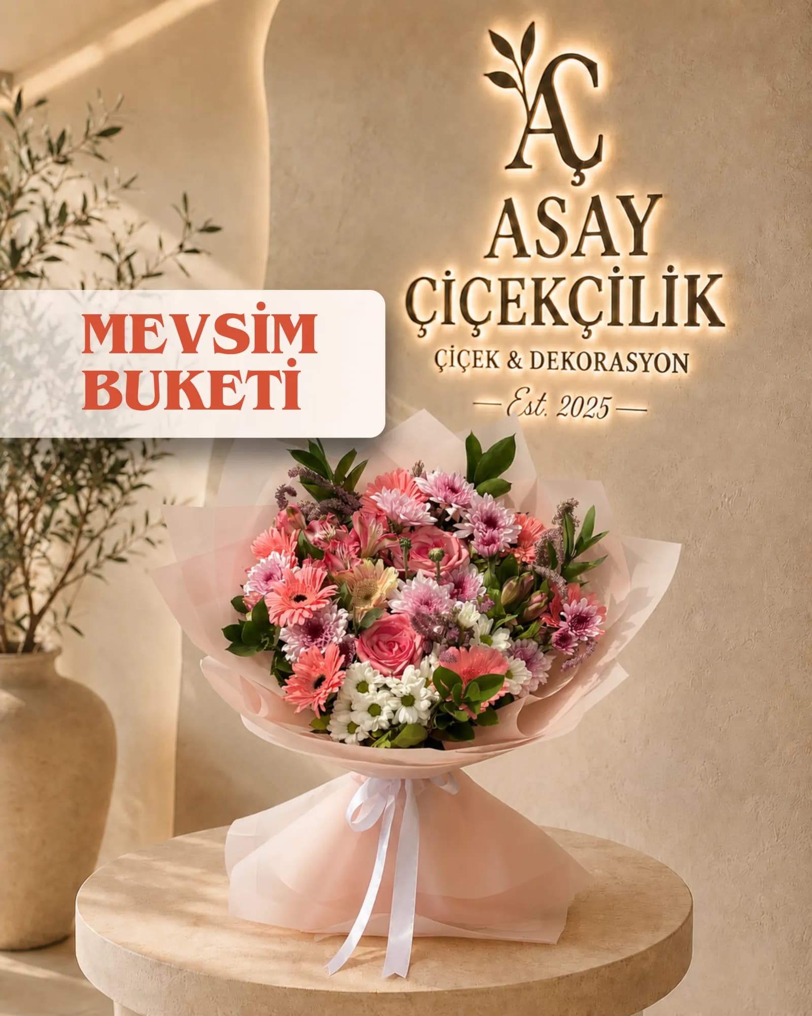 Mevsim Buketi — Pastel